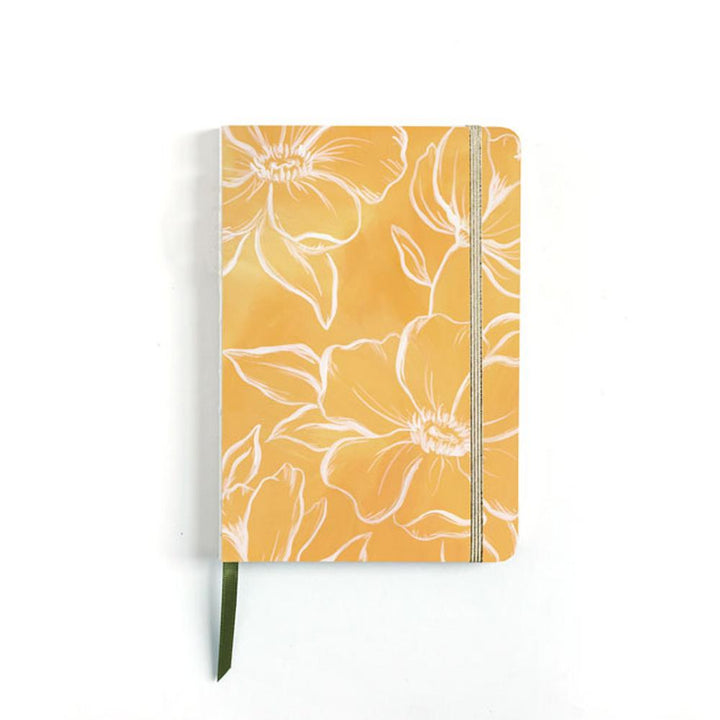 Golden Poppy Lined Journal