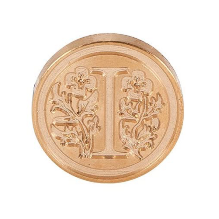 Wax Seal Stamp - Alphabet Round