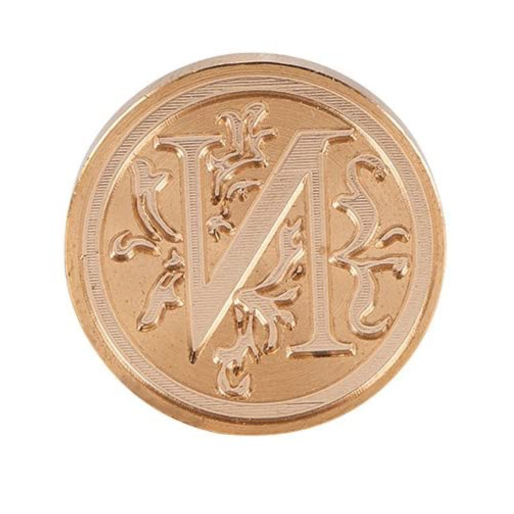 Wax Seal Stamp - Alphabet Round