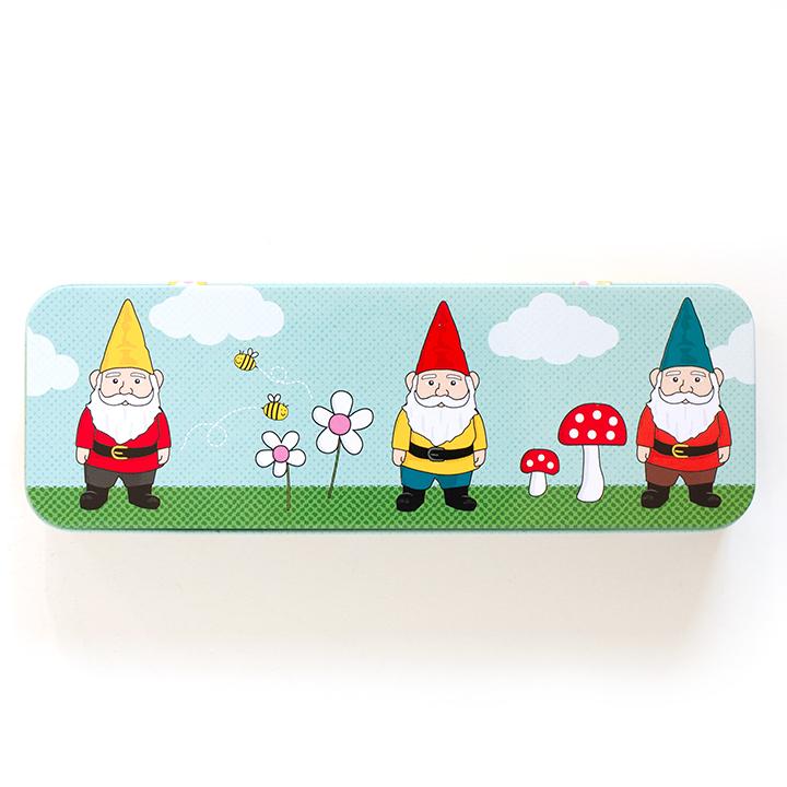 Garden Gnome Pencil Box