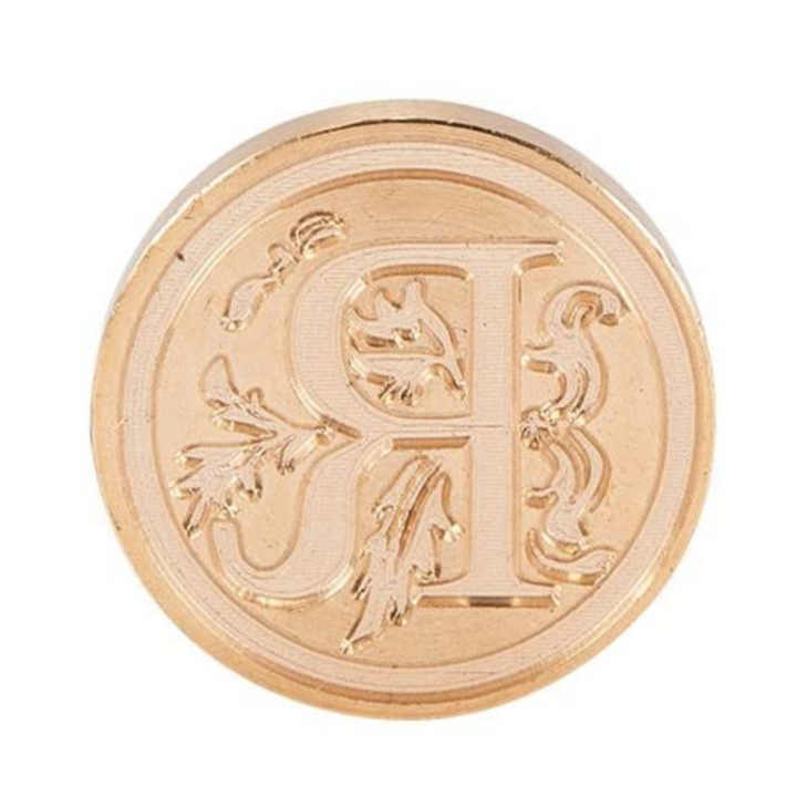 Wax Seal Stamp - Alphabet Round