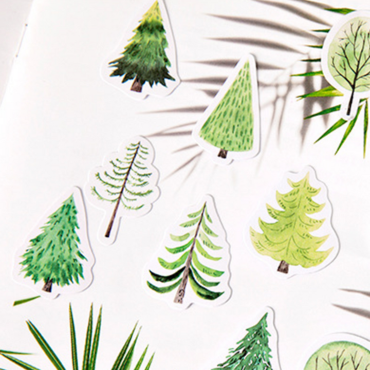 Tree Stickers - pack of 45