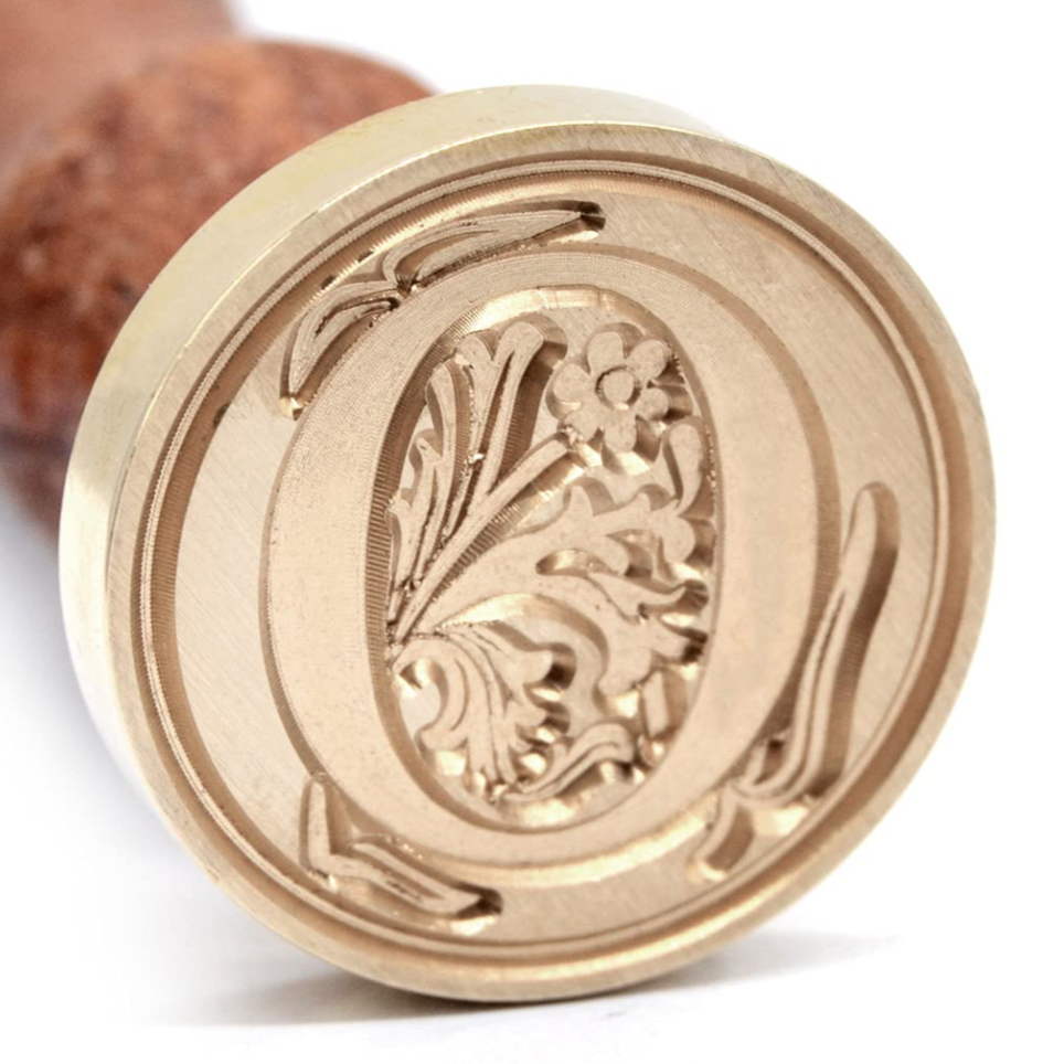 Wax Seal Stamp - Alphabet Round