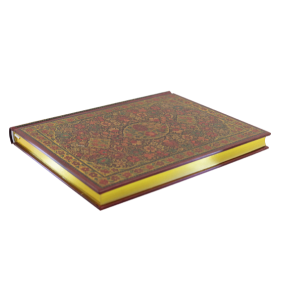 Gilded Floral Journal - Mid Size