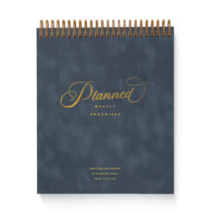 Planned Velvet Weekly Organizer