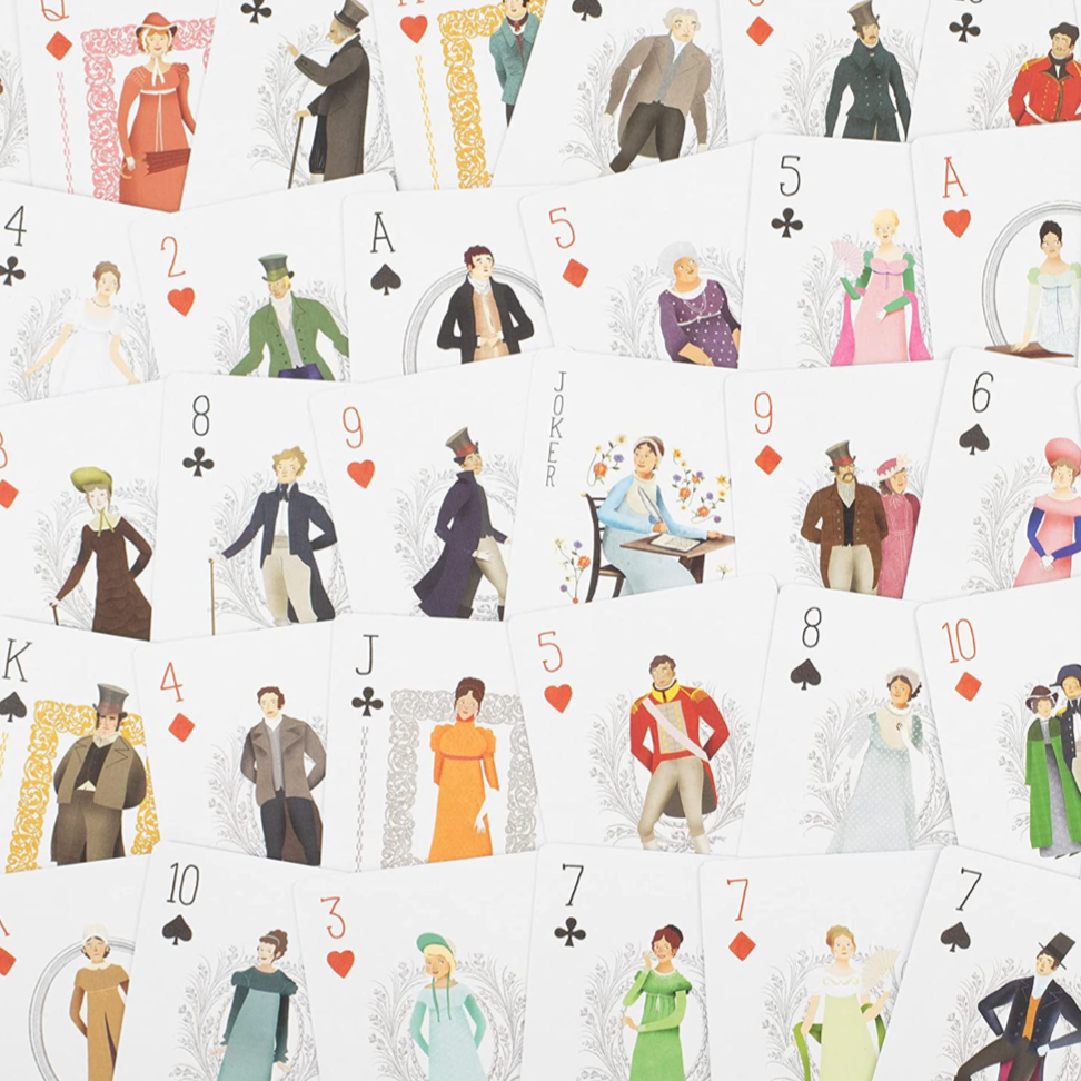 Jane Austen Playing Cards