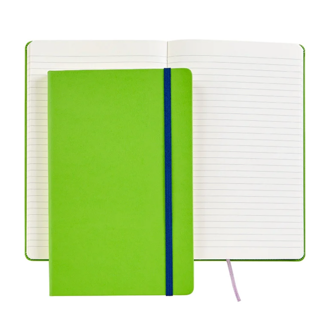 Bennett Leather Journal - Lime Leather