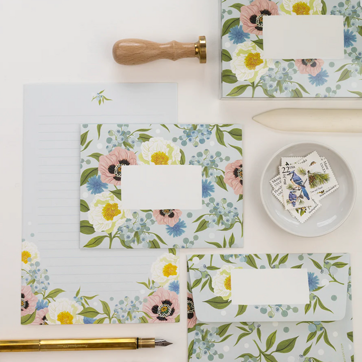 Lush Flora Letter Writing Set