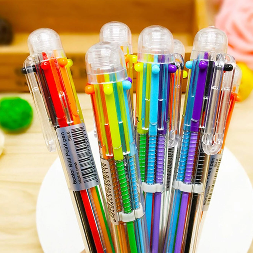 Multicoloured pen - Never stop