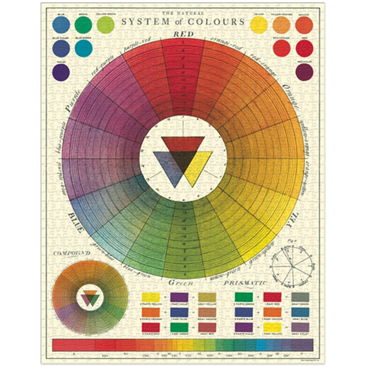 Color Chart 1,000 Piece Puzzle