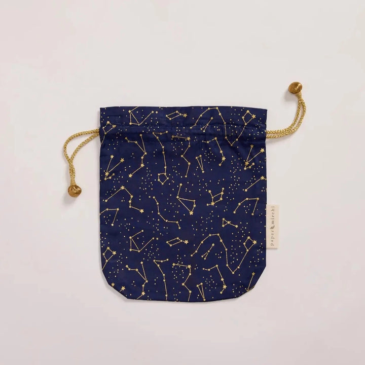 Fabric Gift Bag - Night Sky