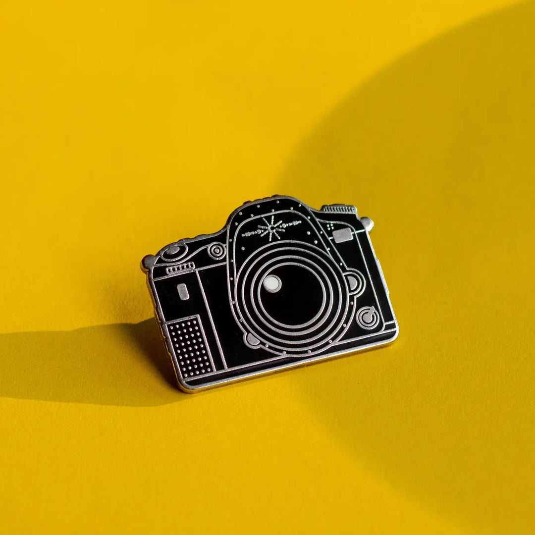 DSLR Camera Enamel Pin