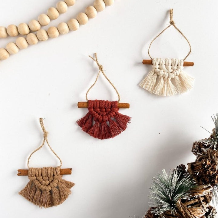 Boho Macrame Hanging Ornament