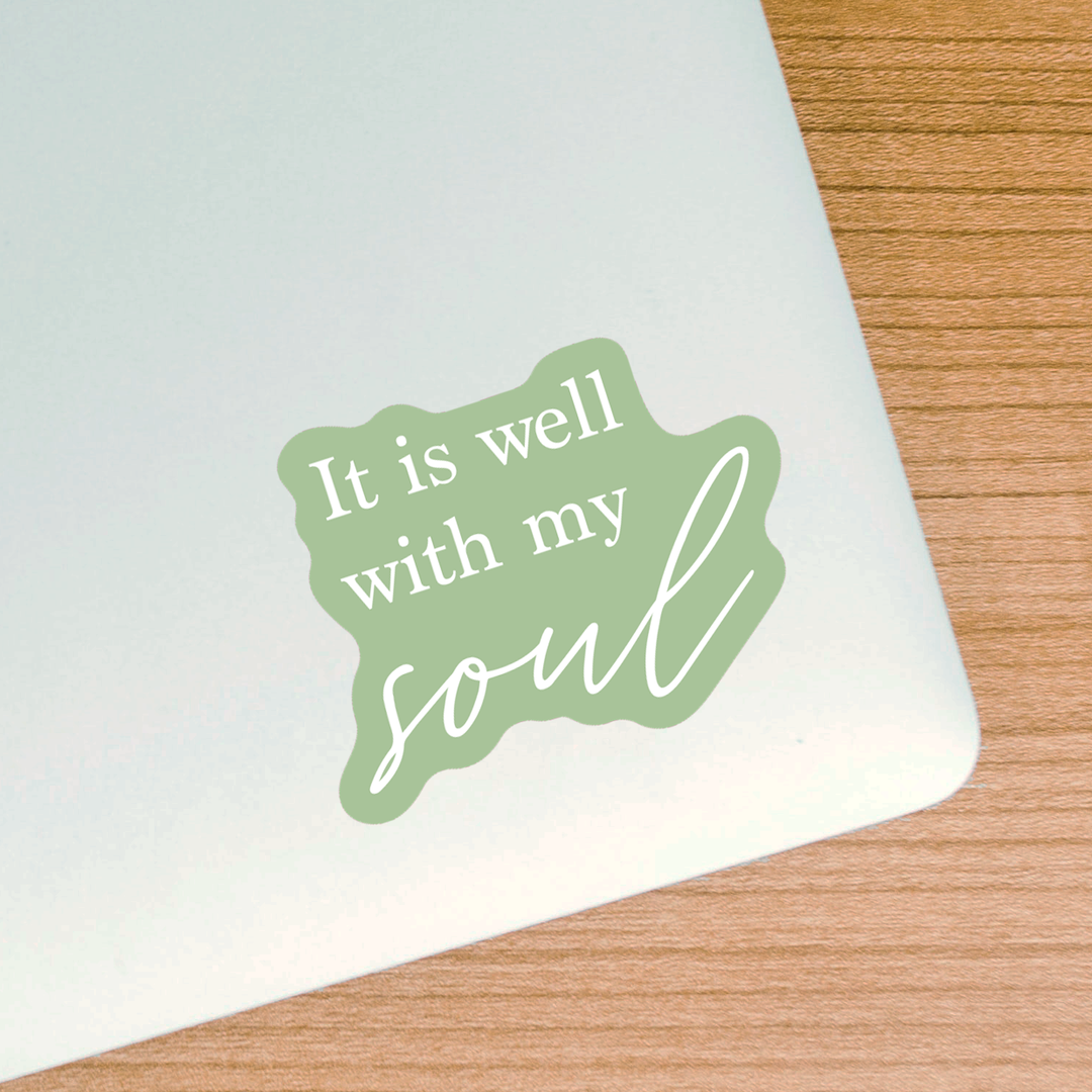 Well with my Soul Sticker